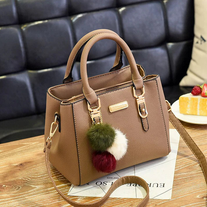 Leren Handtas met Hanger | Vieve Tas