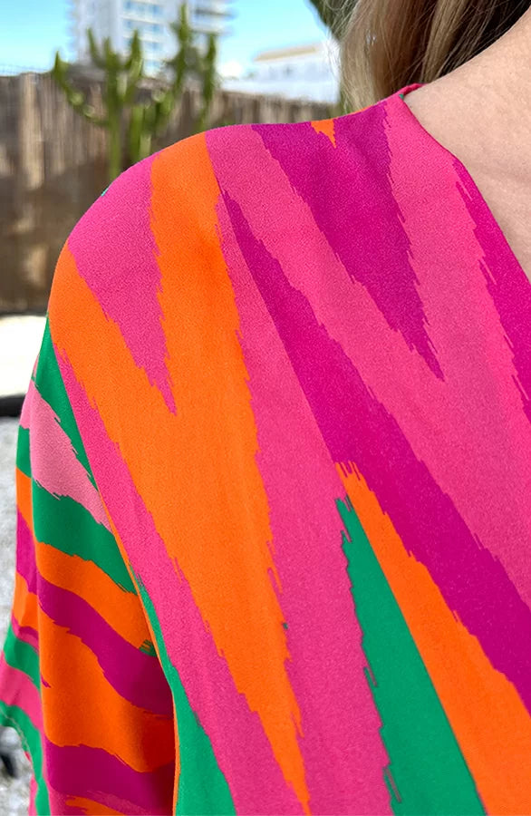 Kleurrijke Maxi Jurk | Jolien