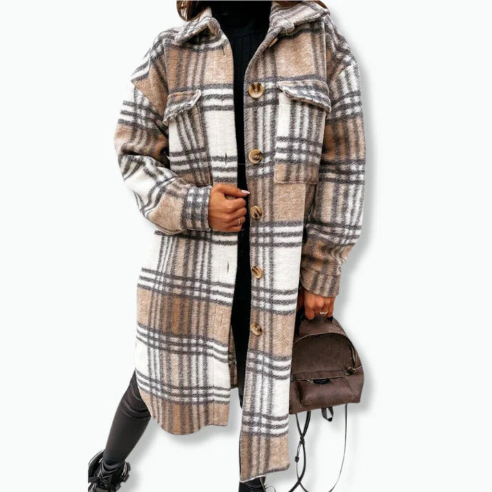 Vrouwen Ruiten Trench Coat | Aicha Jas
