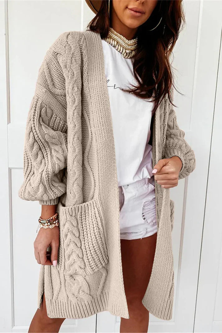 Vrouwen lang vest | Zara Vest