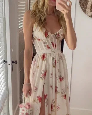 Elegante Jurk Met Bloemen Print | Katherine