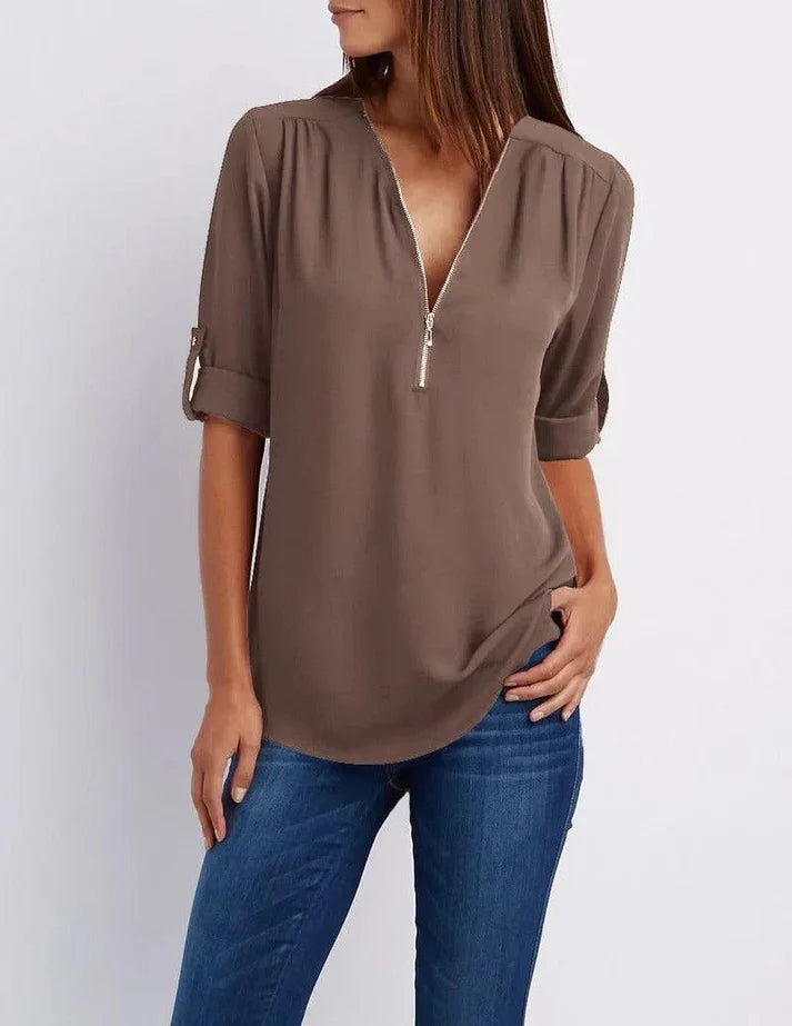 Casual Zomerblouse | Frieda