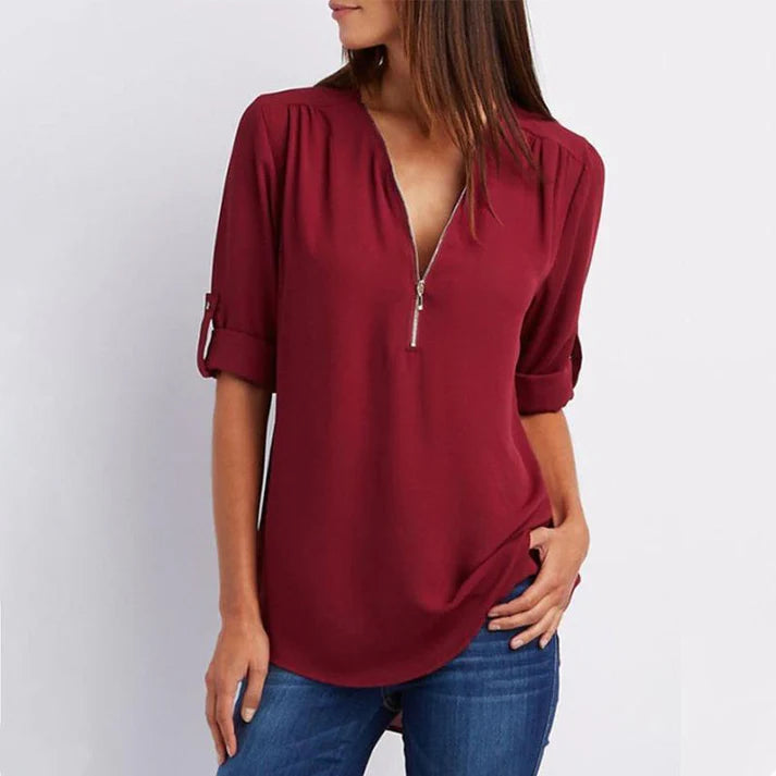 Casual Zomerblouse | Frieda