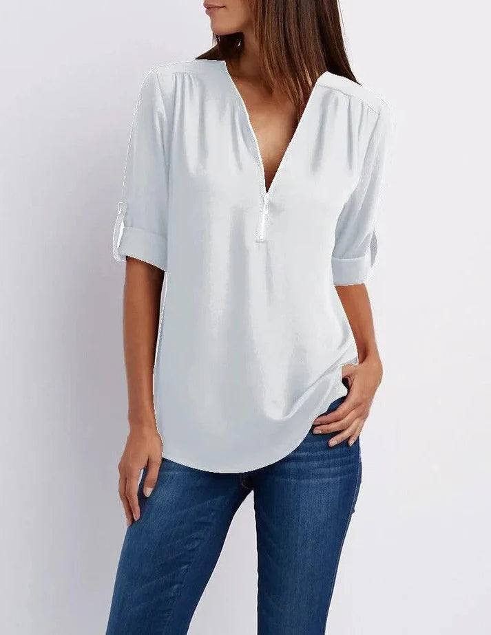 Casual Zomerblouse | Frieda
