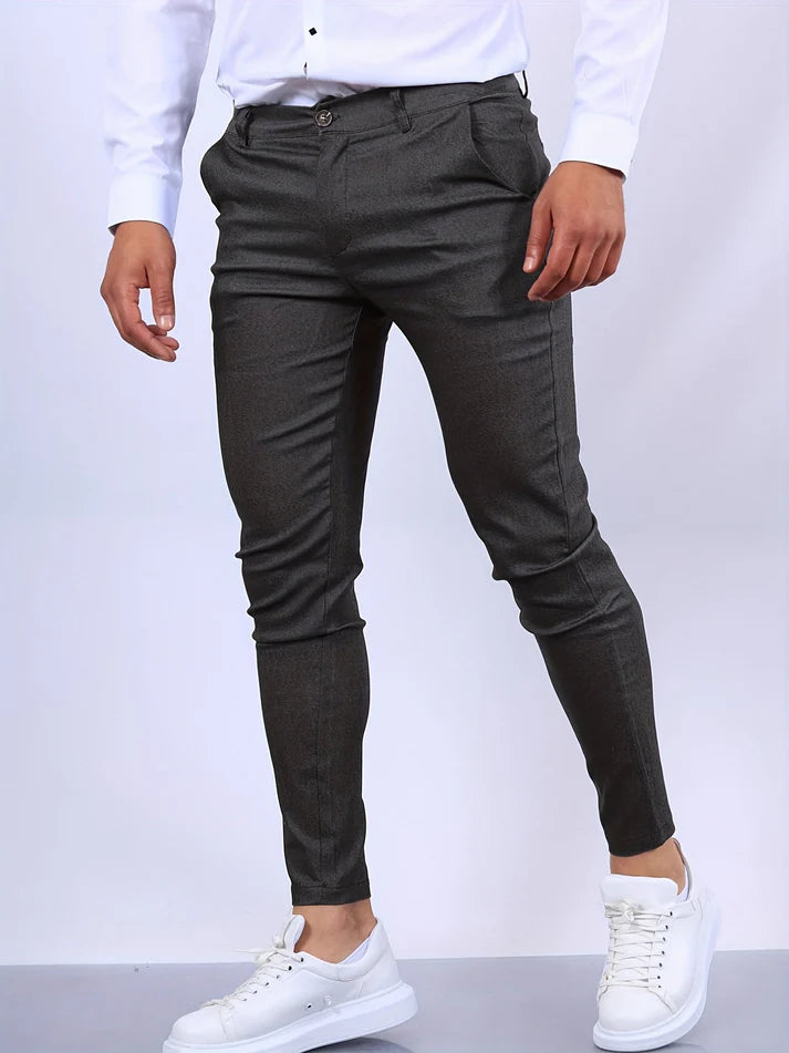 Heren Casual Strakke Broek | Yohan Broek