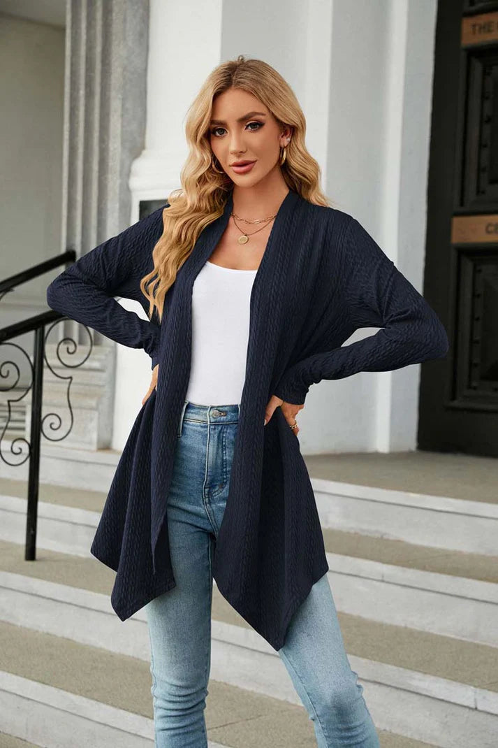 Effen Gebreid Vest | Jhea Vest