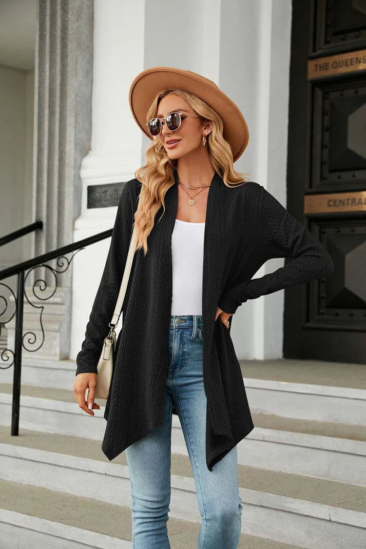 Effen Gebreid Vest | Jhea Vest