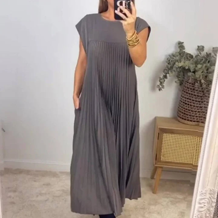 comfortabele Geplooide Jurk | Yael