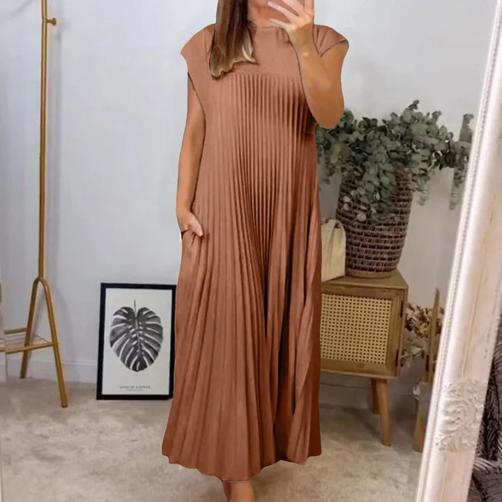 comfortabele Geplooide Jurk | Yael