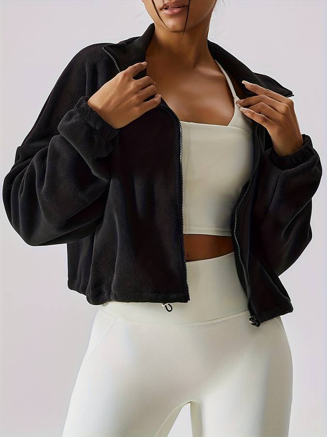 Warme Fleece Jas | Sharmaine Jas