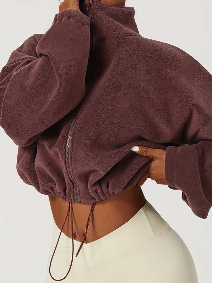 Warme Fleece Jas | Sharmaine Jas
