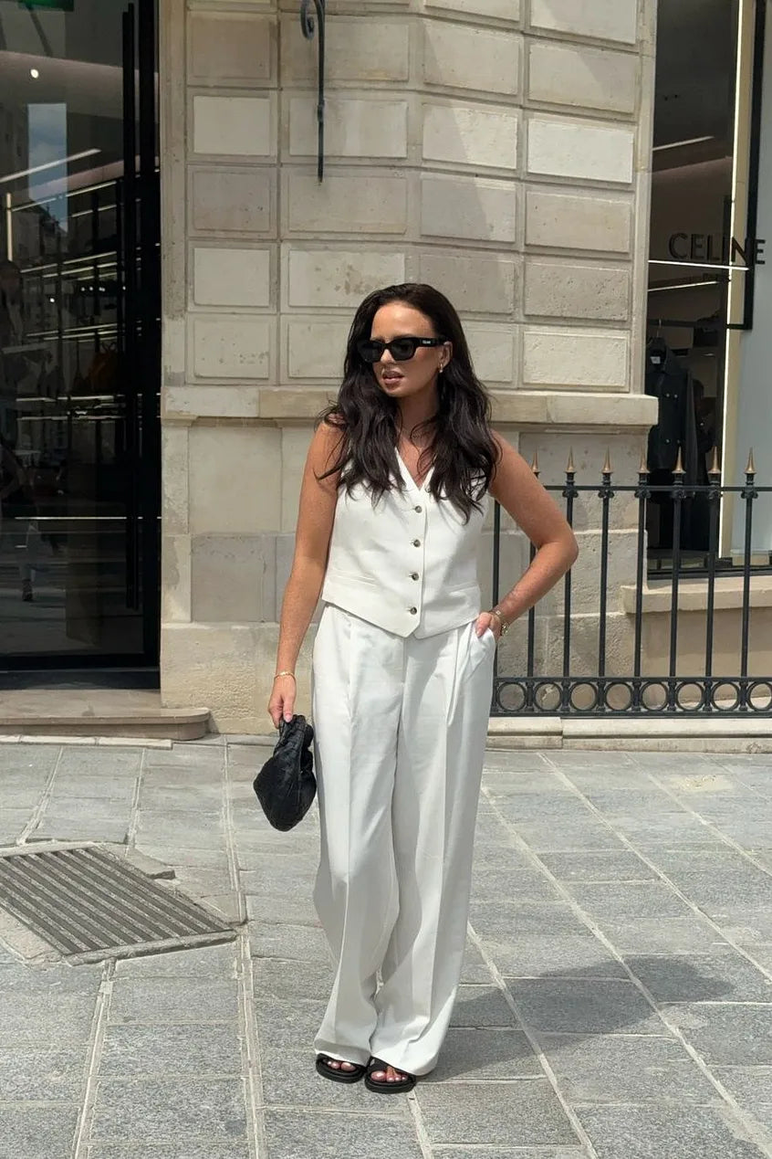 High Waist Wijde Broek | Brianna