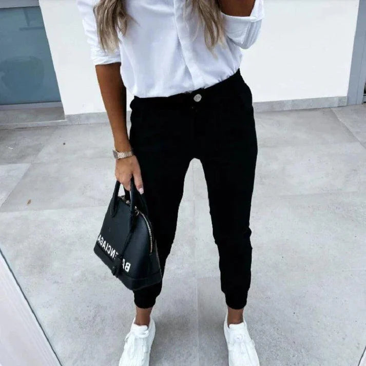 Casual Comfortabele Broek | Genette Broek