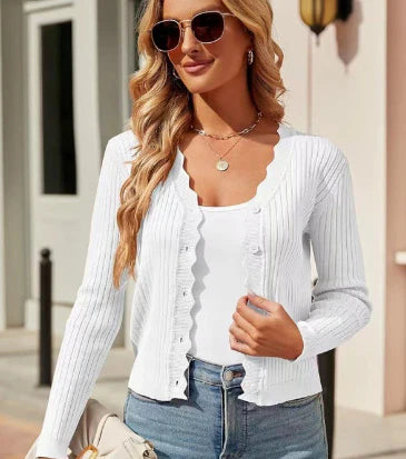 Elegante Vest met Knopen | Czara Vest