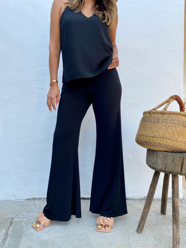 Luxe Comfortabele Stretch Broek | Palazzo