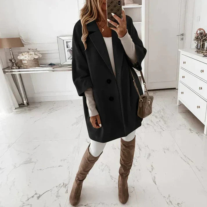Oversized Vrouwenmantel | Aishana Mantel