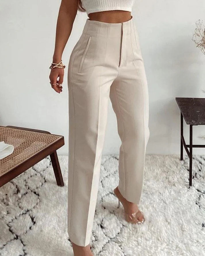 Casual Rechte Broek | Amber Broek