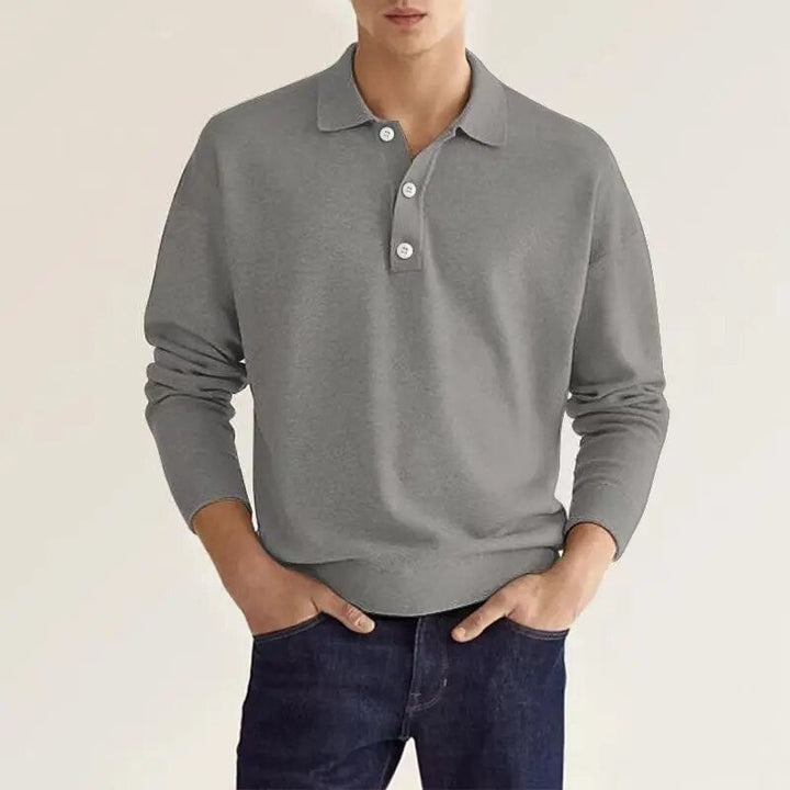 Poloshirt met Lange Mouwen | Mika