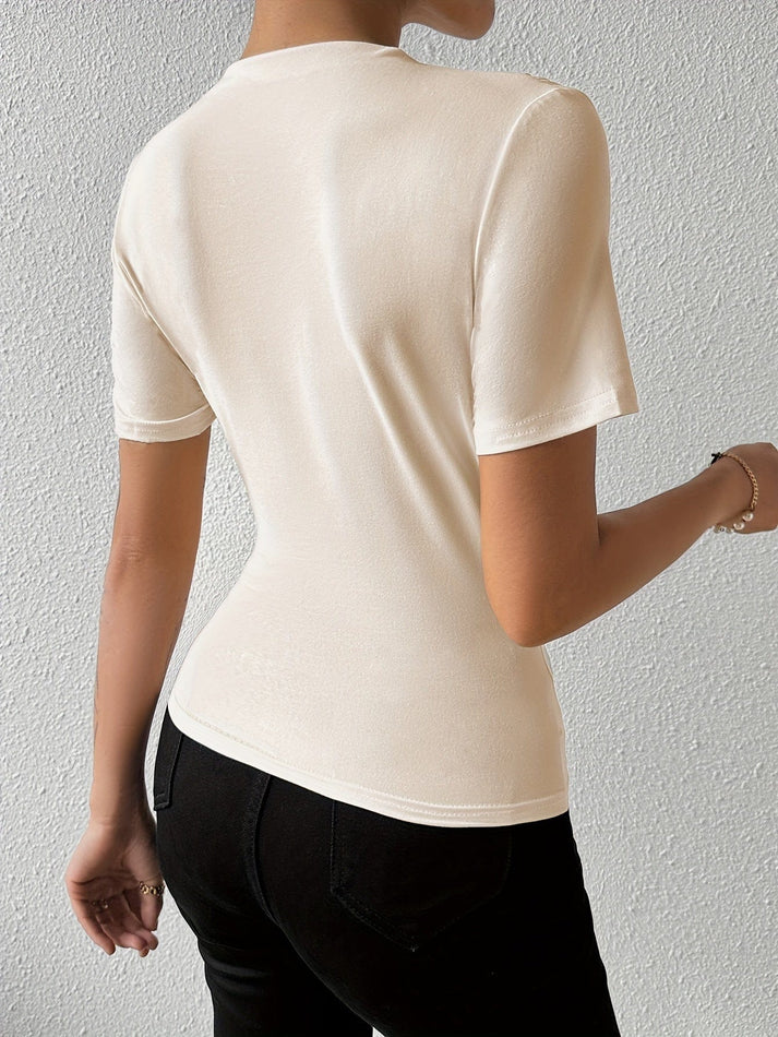 Fitted Wit overhemd voor Vrouwen | Prunella Shirt