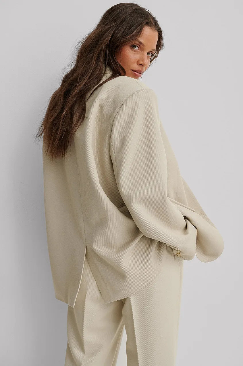 Klassieke Blazer met Schoudervullingen | Grace