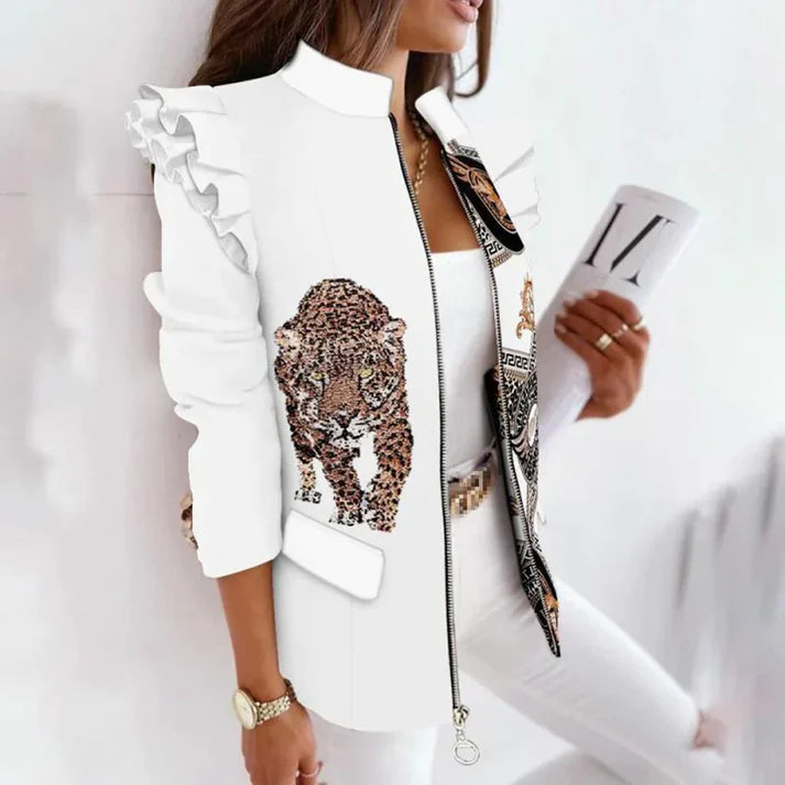 Vrouwen Bedrukt Blazer | Varda Blazer