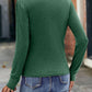 Lange Mouwen Wikkelblouse met V-hals | Oniara Bloes