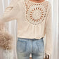 Vrouwen Wafel Lange Mouw Top | Wiliannne Top
