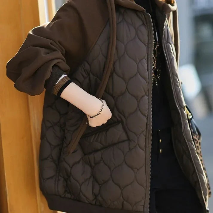 Oversized Capuchon Gewatteerde Jas | Ylka Jas