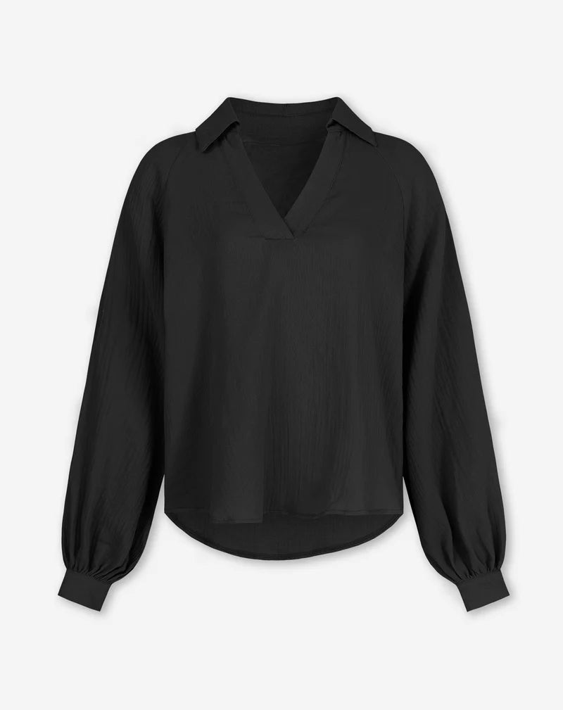 Blouse met V-Hals Ontwerp | Stella