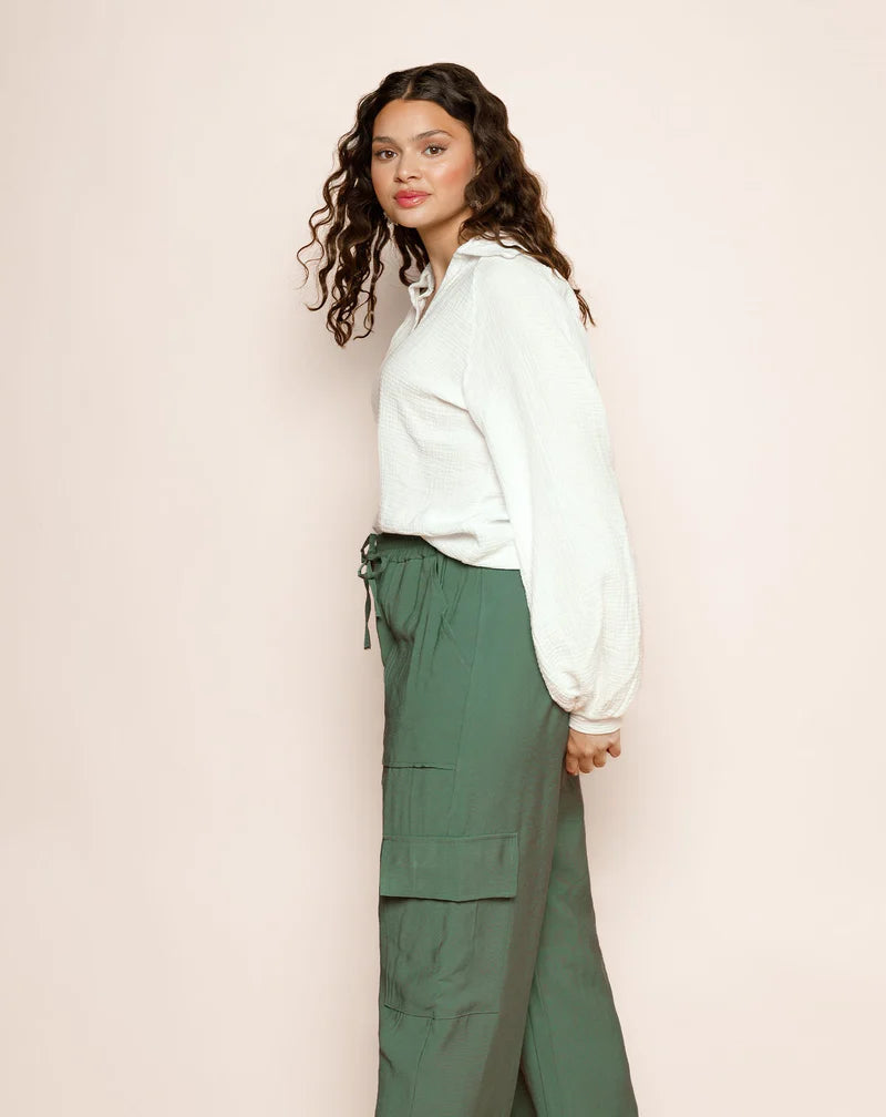 Blouse met V-Hals Ontwerp | Stella