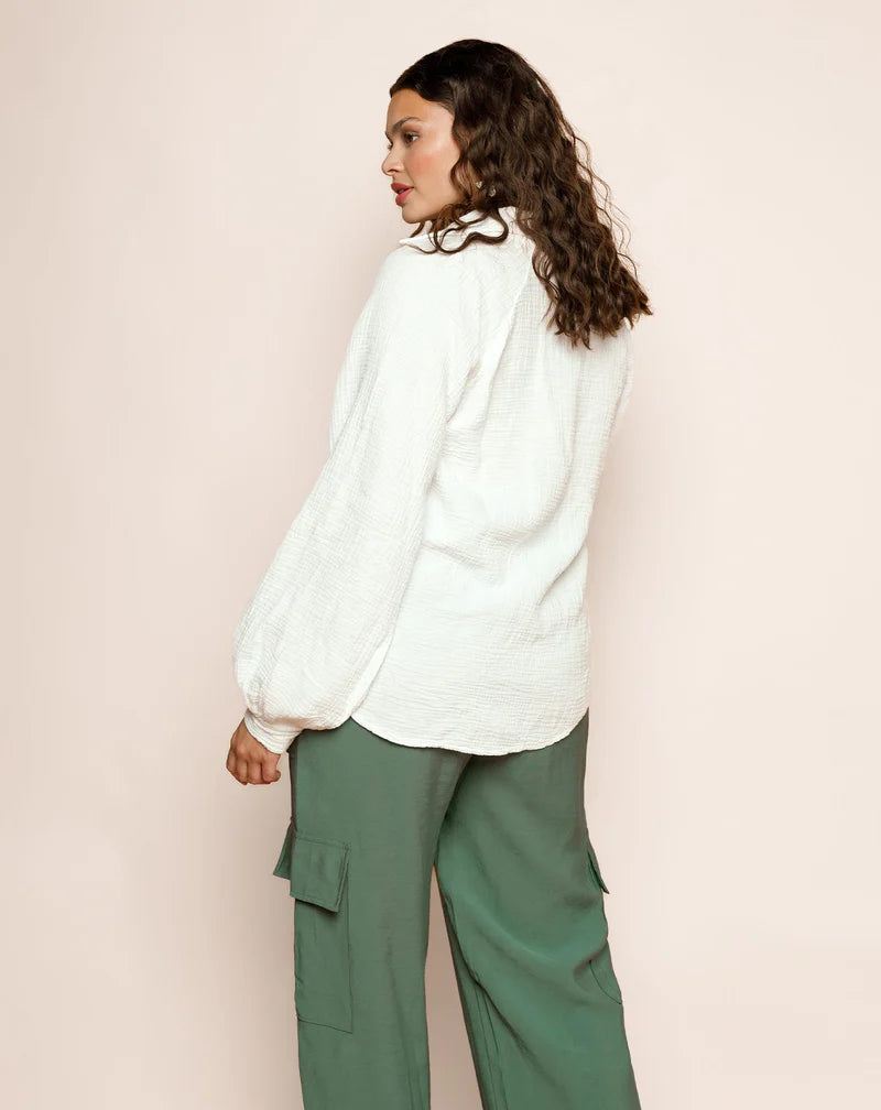 Blouse met V-Hals Ontwerp | Stella