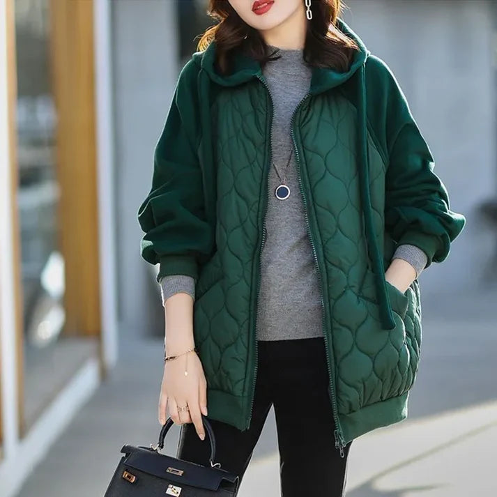 Oversized Capuchon Gewatteerde Jas | Ylka Jas