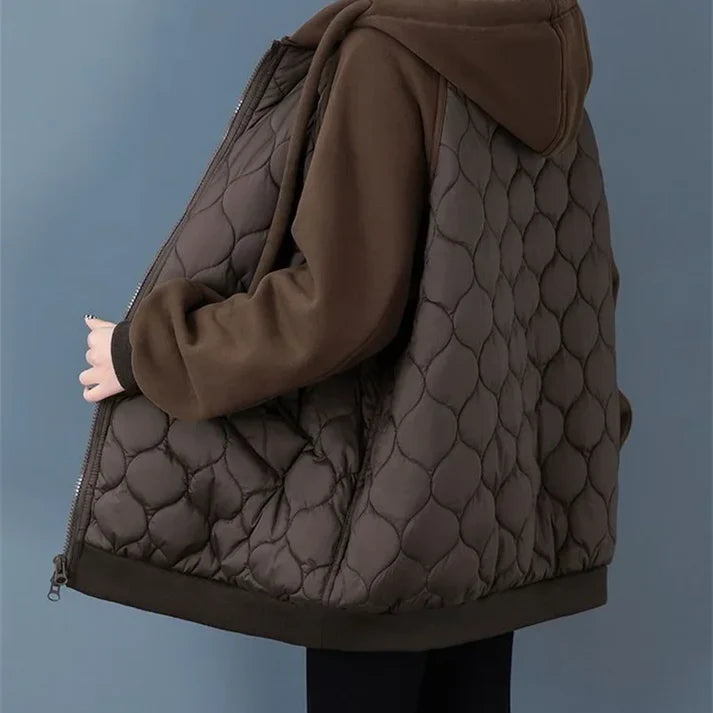 Oversized Capuchon Gewatteerde Jas | Ylka Jas