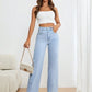 Trendy Flare Jeans | Hadu