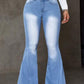 Trendy Flare Jeans | Hadu