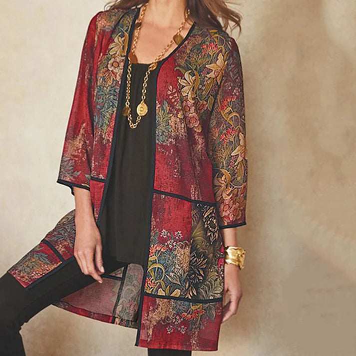 Bloemenprint Lange Bloes | Wanda Bloes