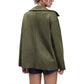 Stijlvolle Suede Button-Up Jas | Ourania Jas