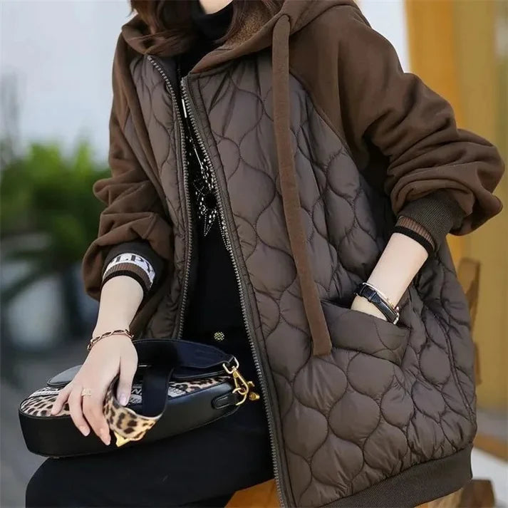 Oversized Capuchon Gewatteerde Jas | Ylka Jas