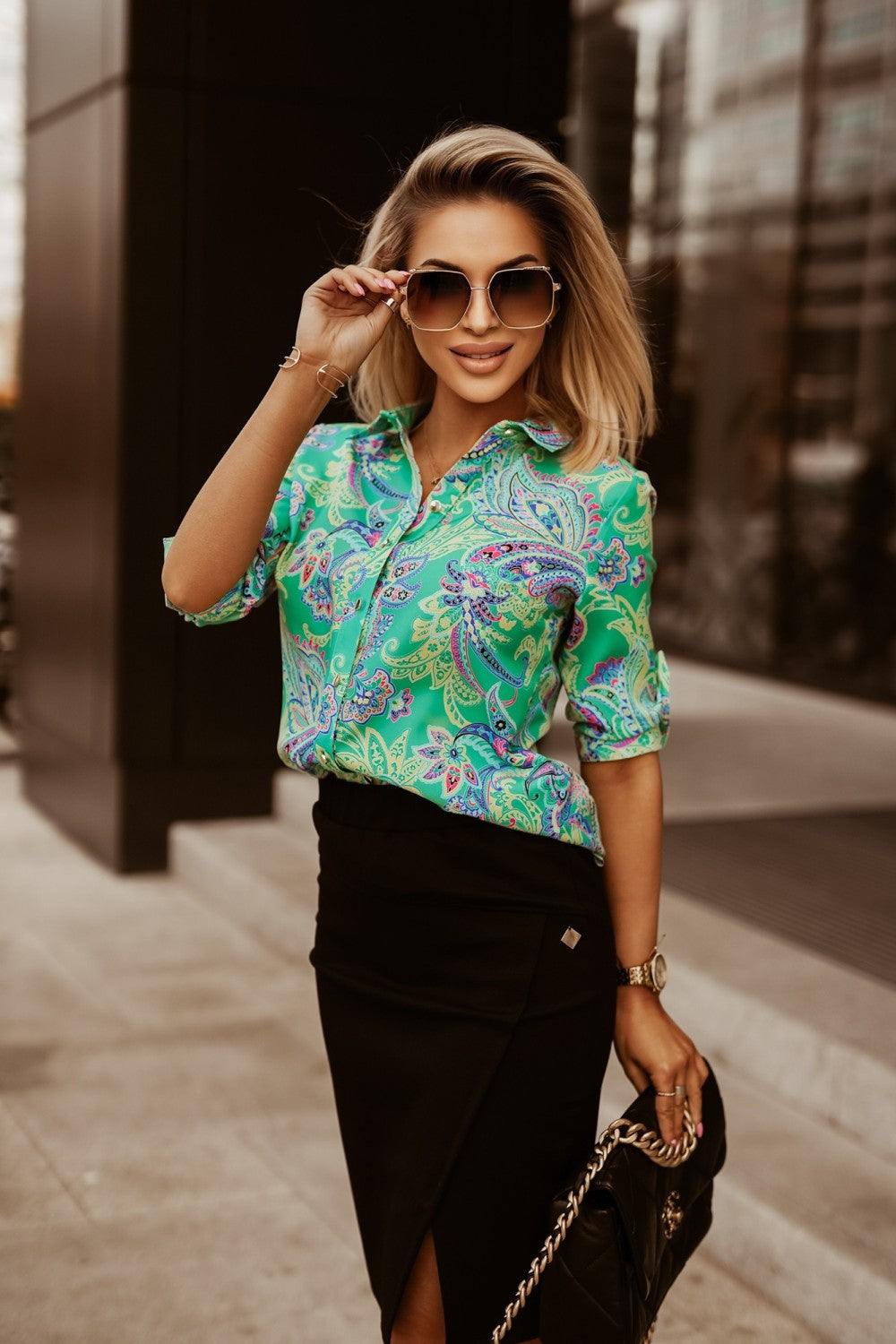Stijlvolle Viscose rok |Nani