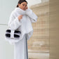 Oversized Turtleneck Gebreide Trui | Adelya Trui