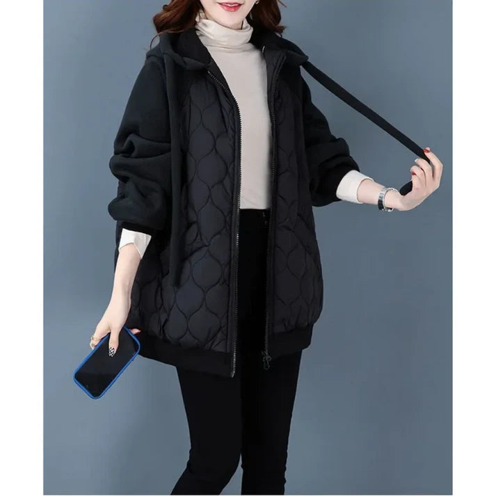 Oversized Capuchon Gewatteerde Jas | Ylka Jas