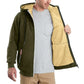 Heren kapuchon fleece jas | Ylwen Jas