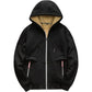 Heren kapuchon fleece jas | Ylwen Jas