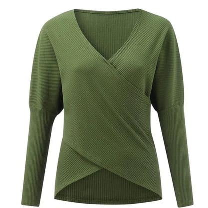 Vrouwen V-hals Wrap Trui | Branca Trui