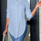 Gespleten Knoopjes Shirt | Wendaya Blouse