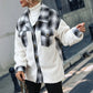 Fleece Geruite Jas | Celestine Jas