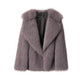 Oversized Faux Fur Mantel | Vaninia Mantel