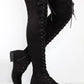 Kniehoge Lace-Up Laarzen | Anaya Laarzen