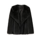 Oversized Faux Fur Mantel | Vaninia Mantel