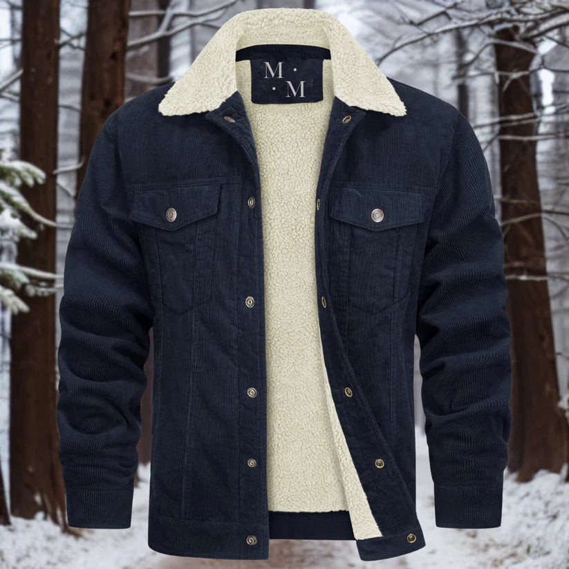 Fleece Corduroy Jas | Rainer Jas